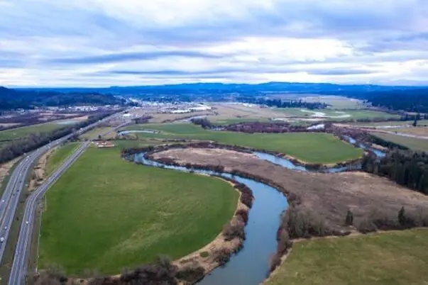 Chelahis River Basin Aerial