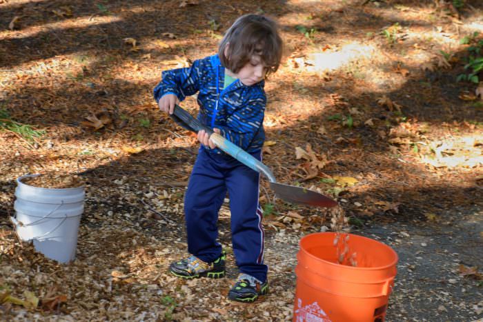 Youth mulching