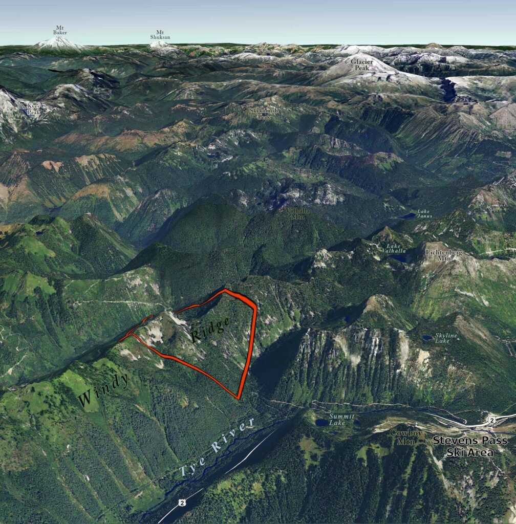 Windy Ridge, Forterra Map