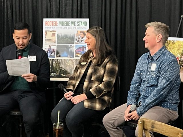 People having a discussion at a Forterra NEXT event