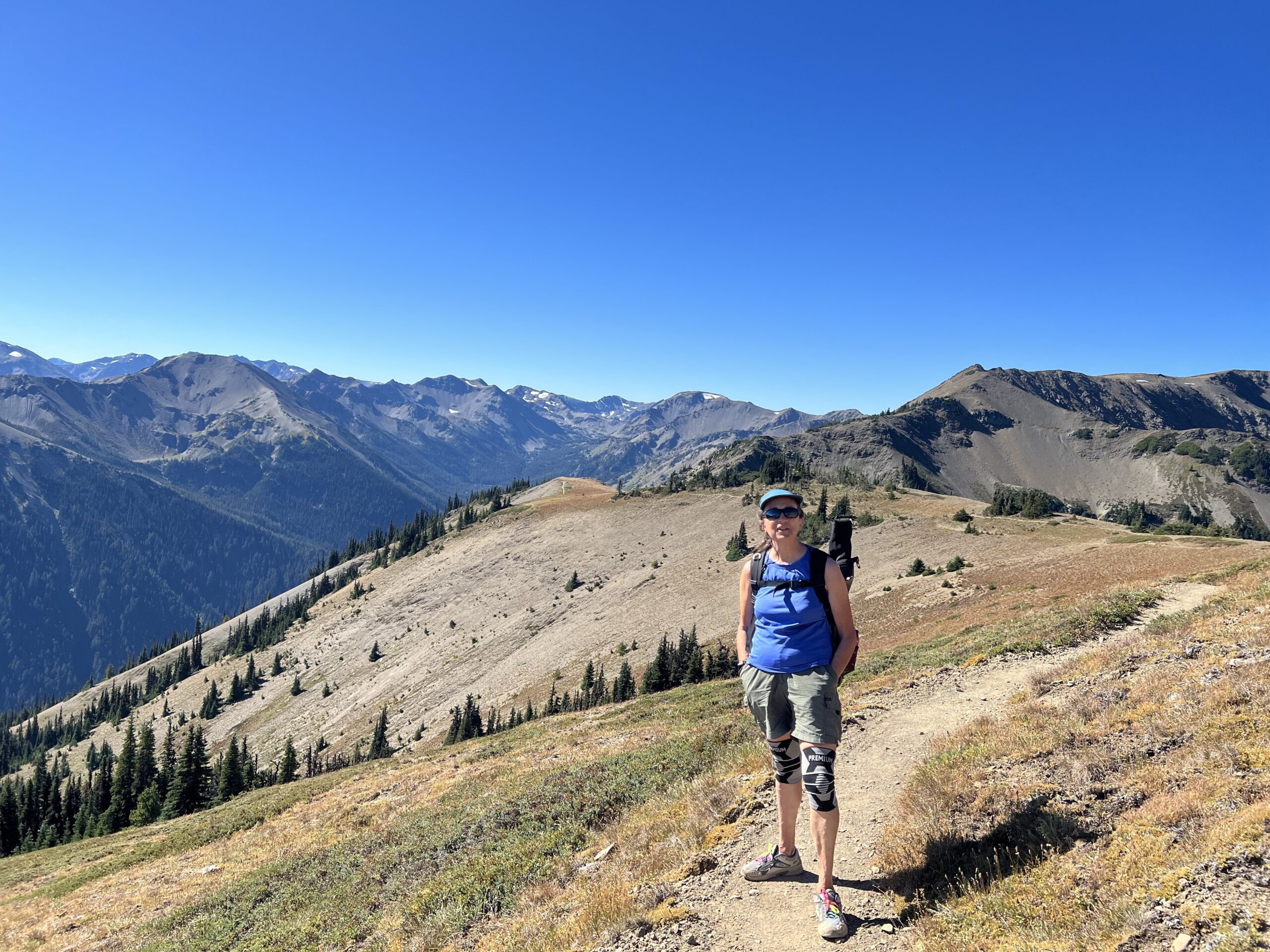 Kathy Wolf, Hiking