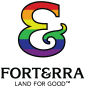 Forterra's logo celebrating Pride month.