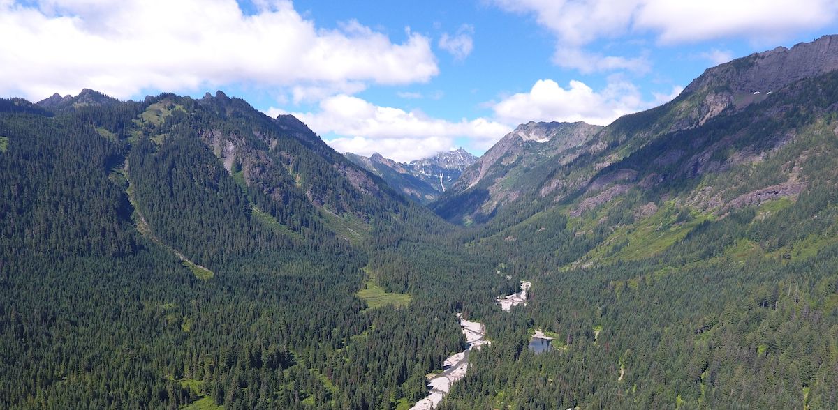 A picture of Gold Creek, Pond Valley.