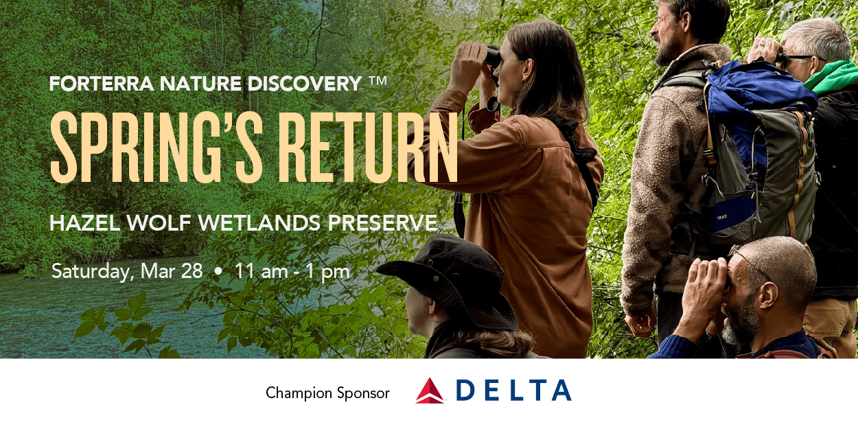 A banner promoting Forterra's Nature Discovery Program.