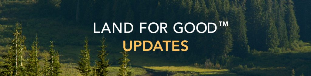 A banner for Forterra's Newsletter.