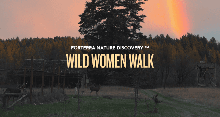 A banner promoting Forterra's Nature Discovery Event.