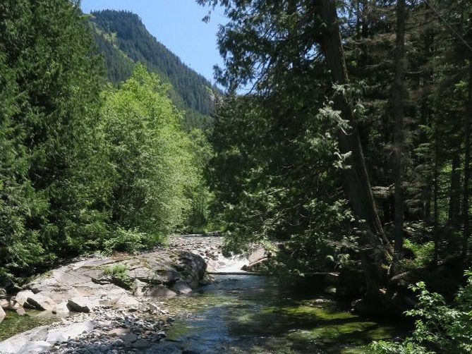 A beautiful landscape photo of the Rockdale Property where Forterra Land Trust completed conservation efforts in 2026.