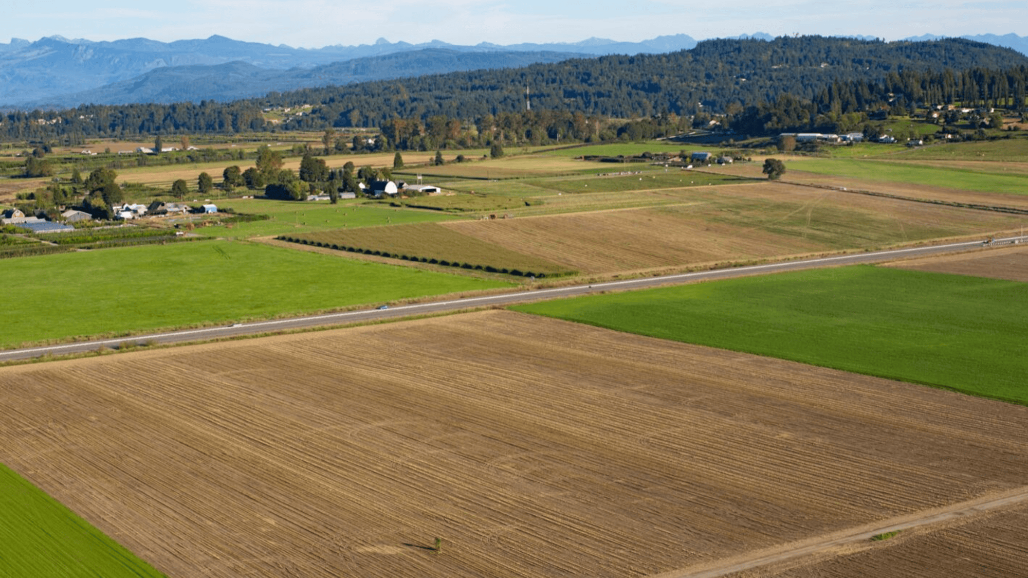 An agricultural landscape provides an example of a property that might benefit from a Transfer of Development Rights or TDR