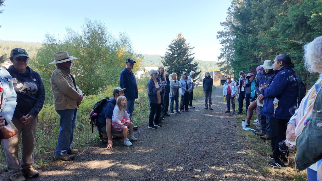 Attendees of the Forterra Nature Discovery Event in Roslyn, Washington, in October 2026 enjoyed a trail walk and nature talk  before learning about indigenous practices and culture.